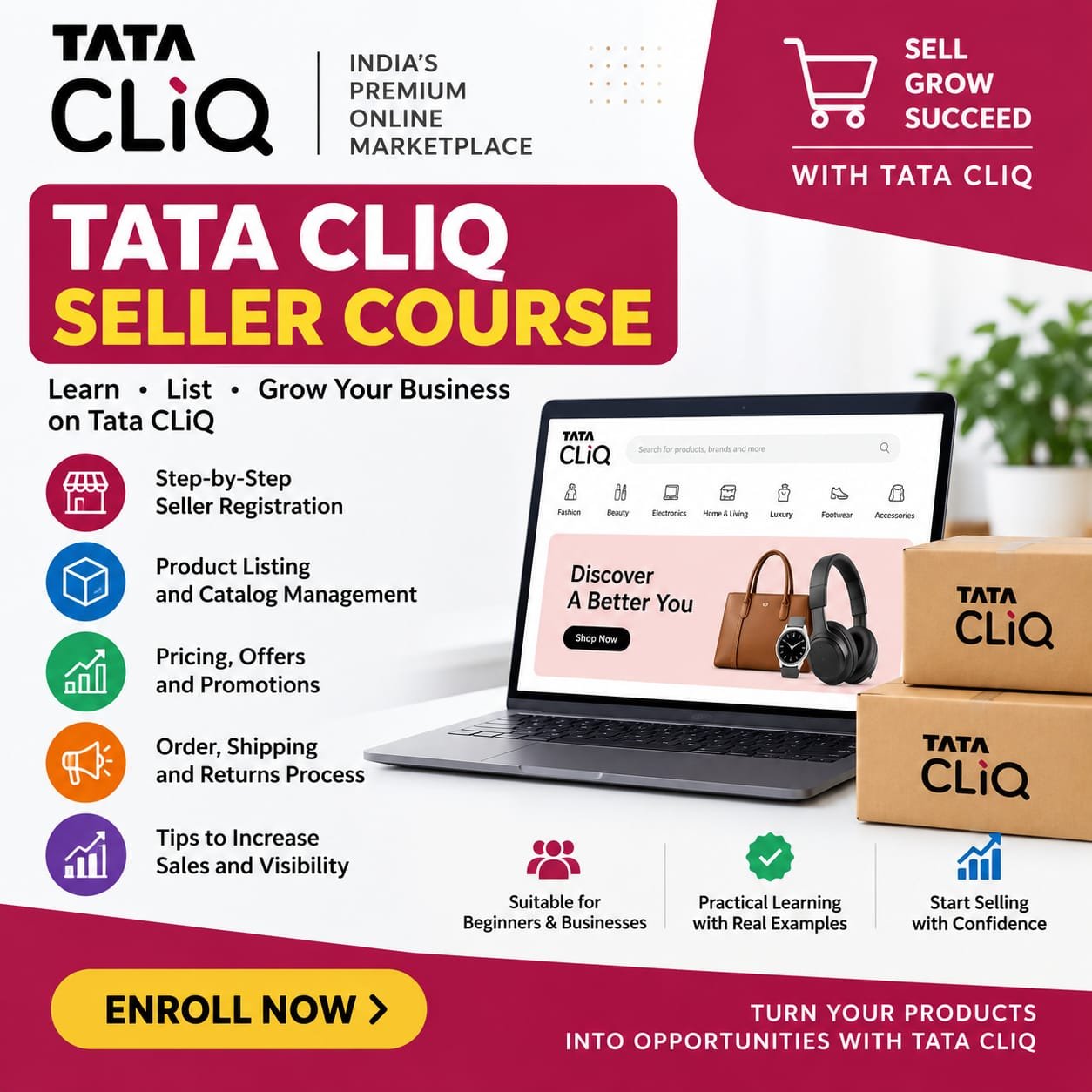 Tata CLiQ Seller Course