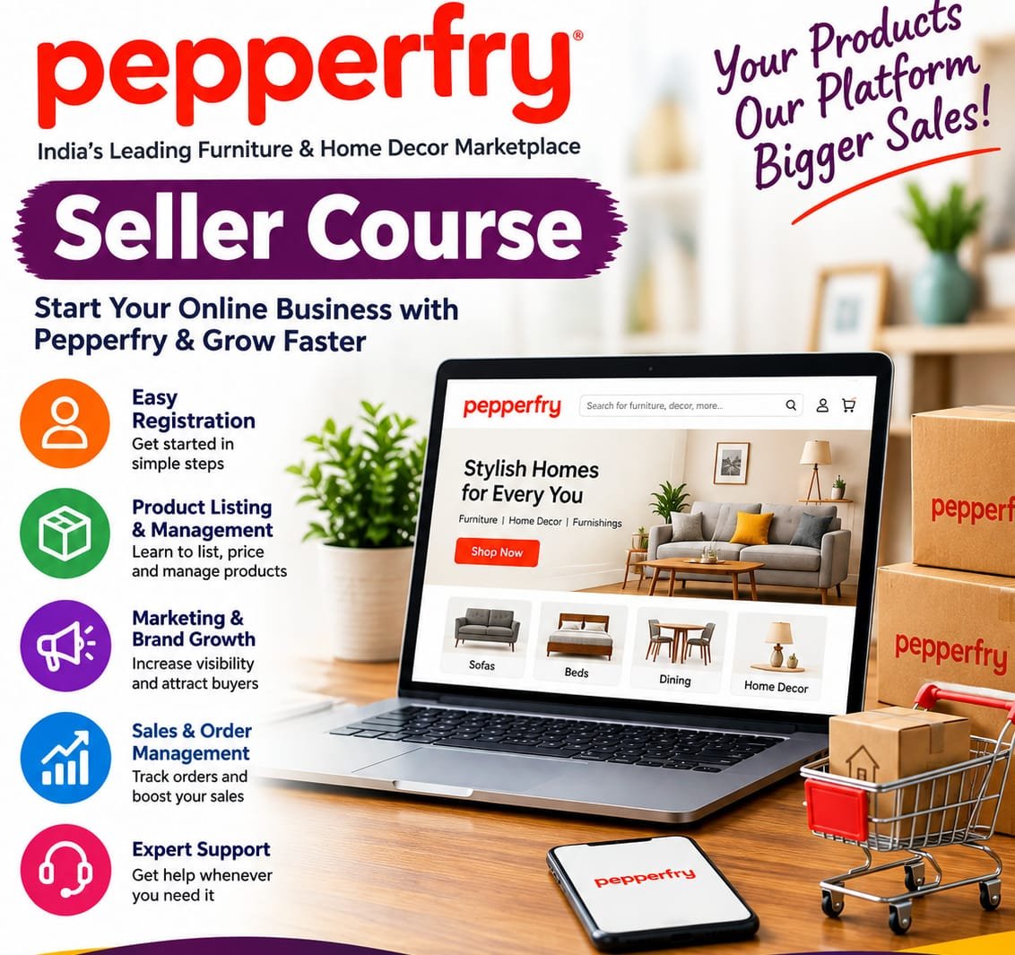 Pepperfry Seller Course