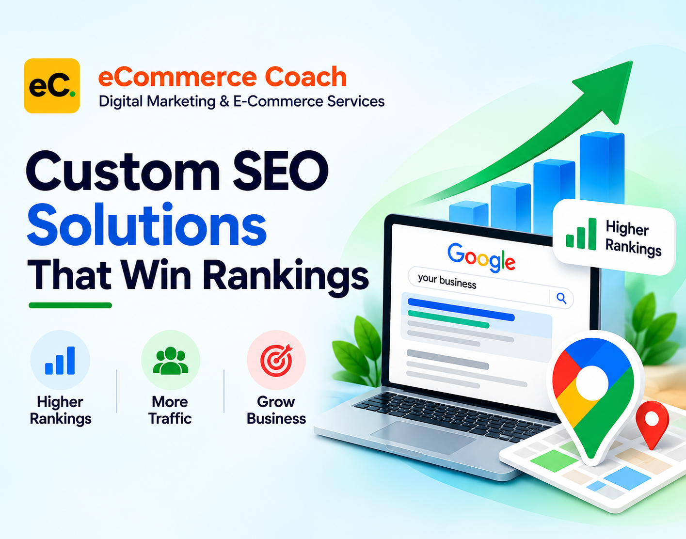 Custom SEO Solutions That Win Rankings on Google and in AI Answer