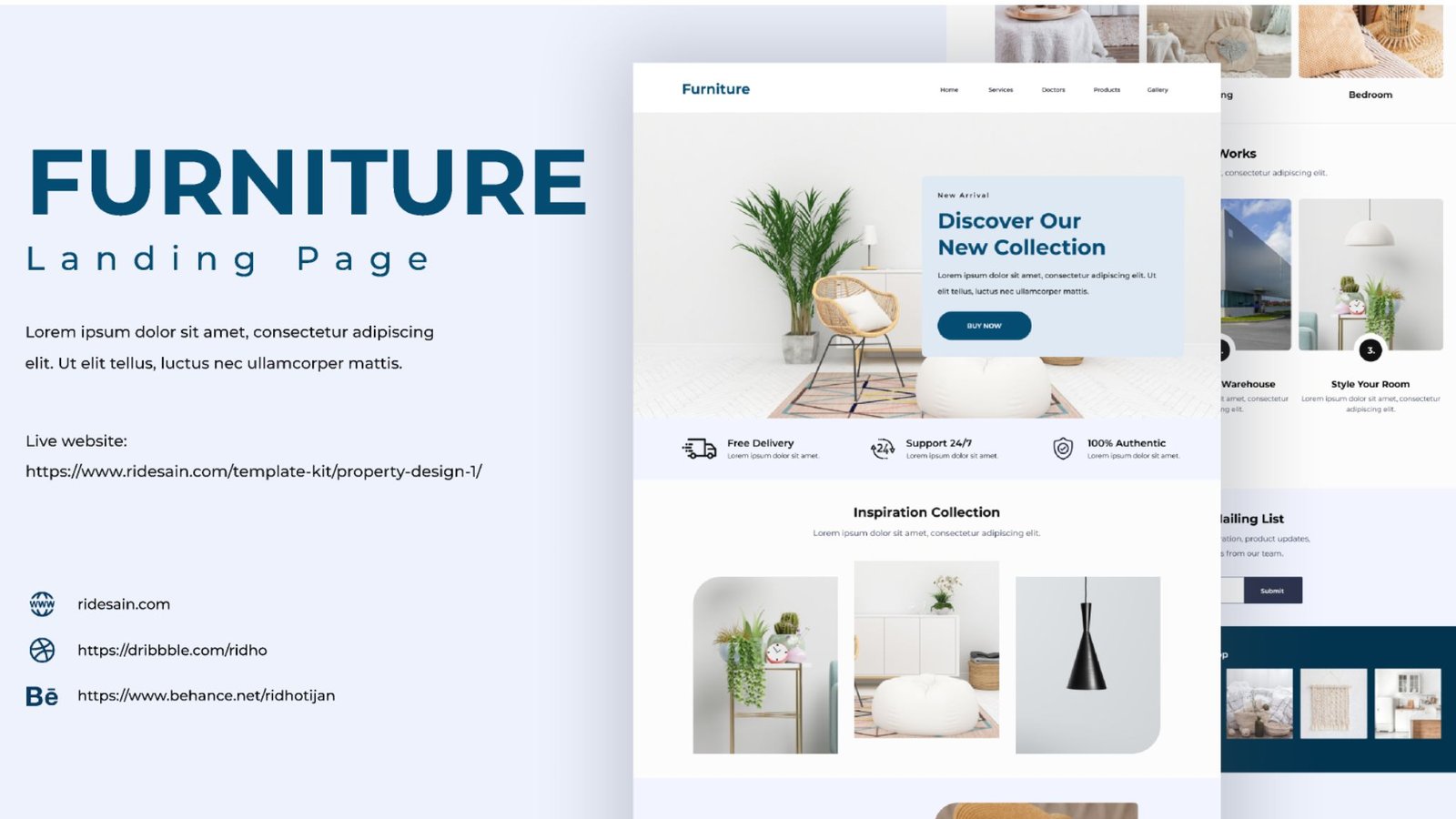 Top Furniture Website Design Web Development