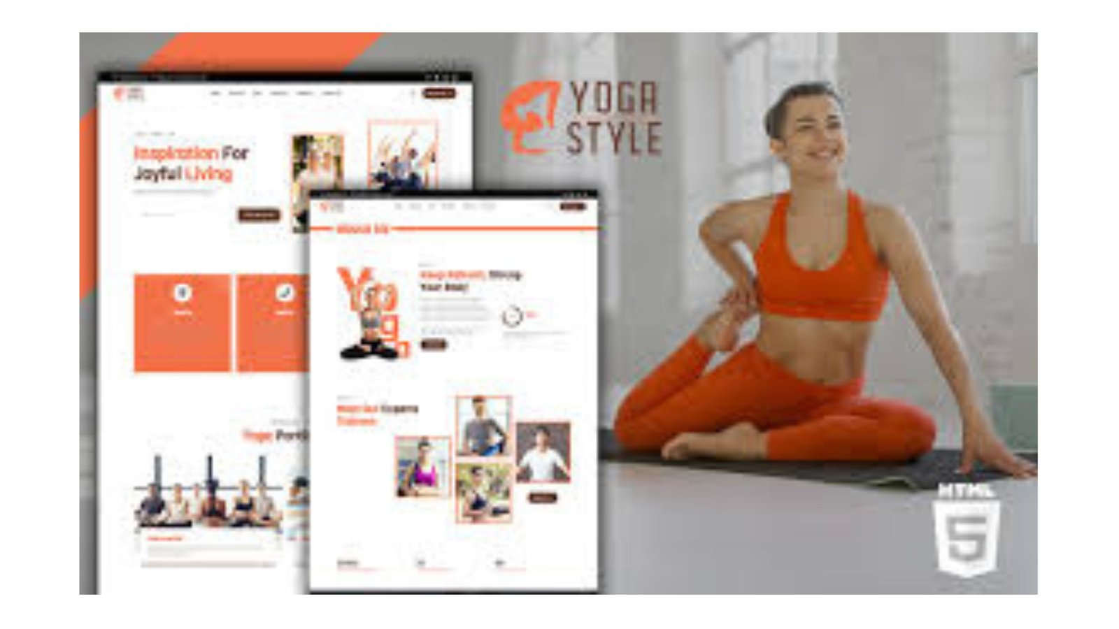 Cosutom Website for yoga products store